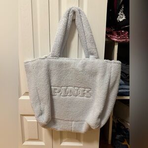 PINK Victoria's Secret Sherpa Tote